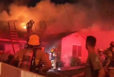 Esto ocurri&oacute; cuando se quemaba la casa de un hombre.
