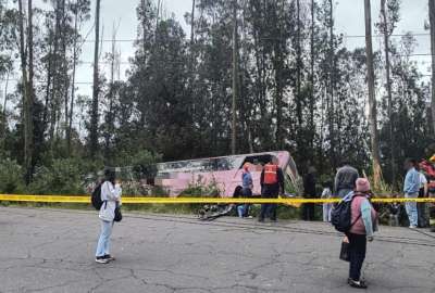 Un bus se volc&oacute; en la Sim&oacute;n Bol&iacute;var