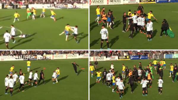 Esc&aacute;ndalo por violencia en la final de torneo sub-17 en Francia