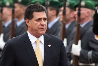 Horacio Cartes, expresidente de Paraguay, es investigado en trama de corrupci&oacute;n. 