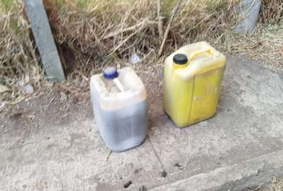 Esto fue lo que dijeron los agentes de tr&aacute;nsito que encontraron canecas de aceite y di&eacute;sel cerca del incendio de Gu&aacute;pulo.
