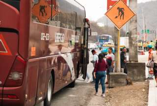 Guayaquil: Inhabilitan parada en la Perimetral por construcci&oacute;n de terminal terrestre
