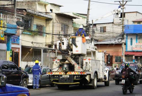 Mantenimientos programados del servicio el&eacute;ctrico en Guayaquil