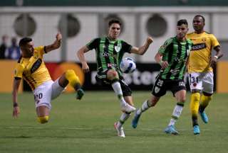 Barcelona sac&oacute; un empate en su visita al Am&eacute;rica Mineiro