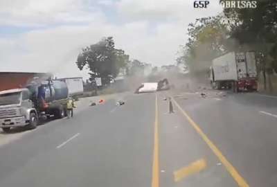 Accidente en Nobol deja un muerto y tres heridos en la v&iacute;a a Daule