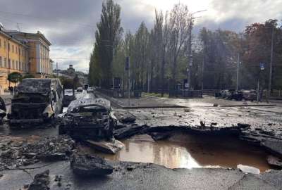 M&uacute;ltiple bombardeo en Kiev y otras ciudades de Ucrania a plena hora del d&iacute;a