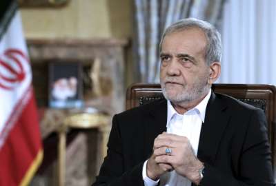 Masoud Pezeshkian, presidente de Irán, afirma que Israel fue derrotado tras el alto el fuego promovido por Trump.
