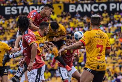Barcelona salv&oacute; los tres puntos en su casa ante Deportivo Cuenca