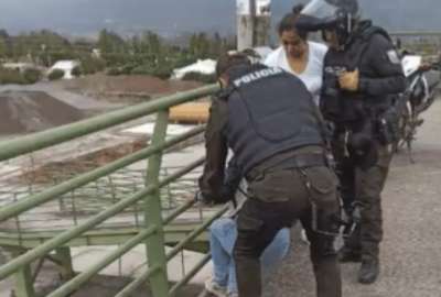 Polic&iacute;a evit&oacute; que una ciudadana atente con su vida