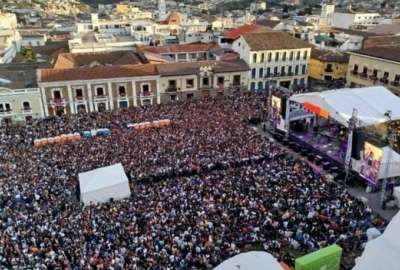 El incumplimiento de aforo en el &uacute;ltimo concierto del pasado viernes en San Francisco, Quito, llev&oacute; a las autoridades a cancelar conciertos en el 2025.