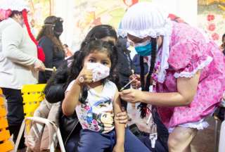 Ecuador arranc&oacute; la vacunaci&oacute;n contra Covid-19 para ni&ntilde;os de tres y cuatro a&ntilde;os