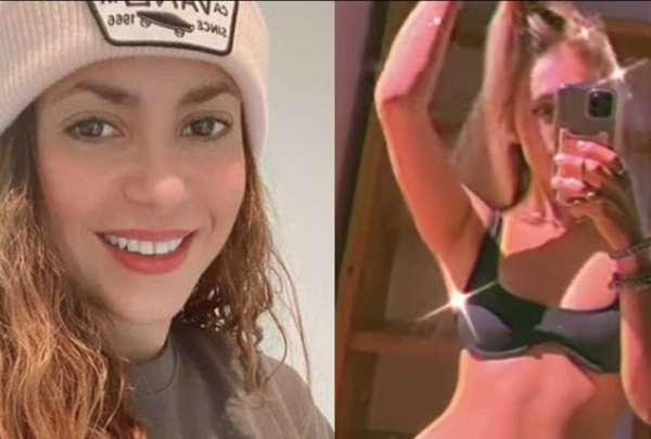 Novia de Piqu&eacute; bailando "Te felicito" de Shakira