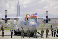 El avión C-130 Hércules es una aeronave de transporte táctico.