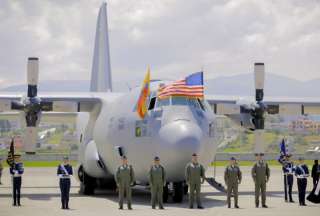 Tres acciones cumplir&aacute; en Ecuador el avi&oacute;n donado por EE. UU.