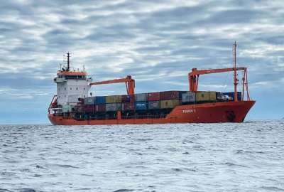 La embarcaci&oacute;n Fusion 2 arrib&oacute; a Puerto Baquerizo Moreno, en Gal&aacute;pagos.