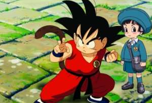 Goku, el c&eacute;lebre protagonista del anime Dragon Ball, luc&iacute;a una cola. 