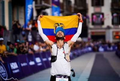El ecuatoriano consigui&oacute; el segundo lugar del evento m&aacute;s importante del tril.