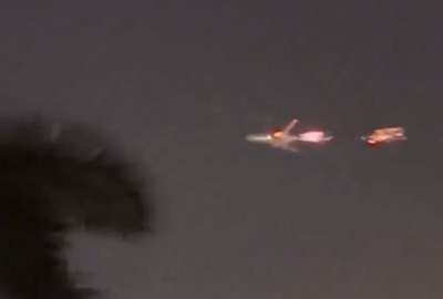 Miami: avi&oacute;n de carga se incendia en el aire antes de aterrizar