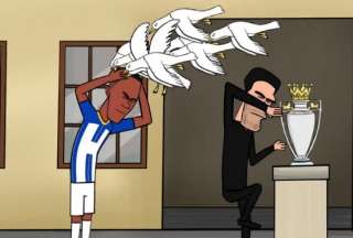 Mois&eacute;s Caicedo aparece en divertida caricatura que rese&ntilde;&oacute; lo que fue el &uacute;ltimo d&iacute;a de pases en Europa