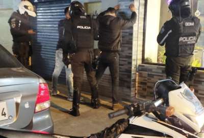 Miembros de la Polic&iacute;a Nacional en uno de sus operativos.
