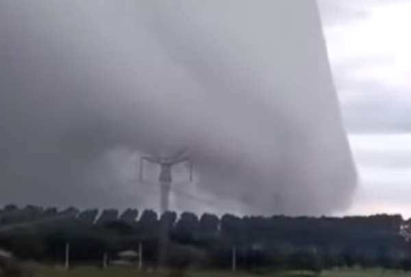El fen&oacute;meno, captado en Sorocaba, S&atilde;o Paulo, dej&oacute; im&aacute;genes impresionantes 