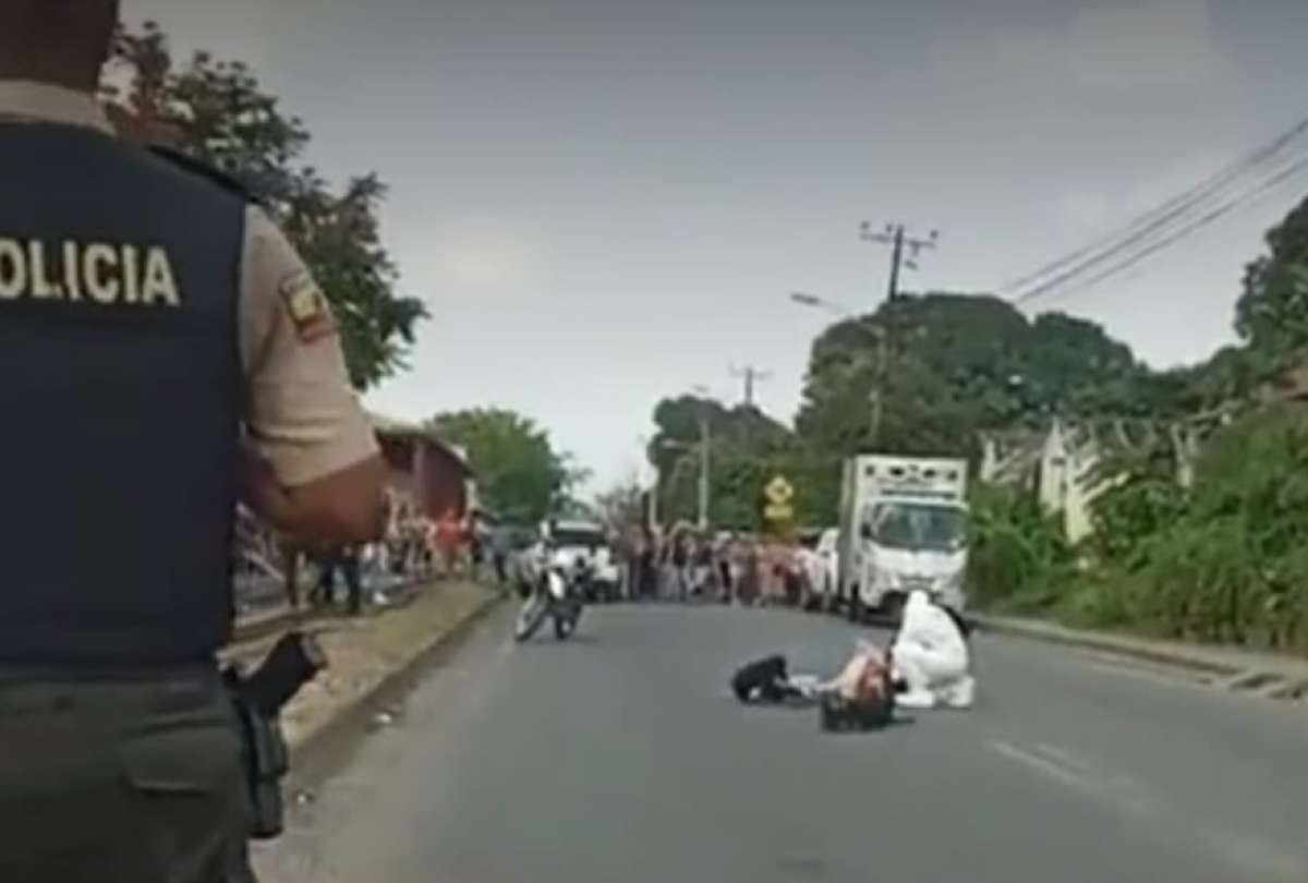 La Policía abatió a un presunto asaltante, en el cantón Milagro, en Guayas.