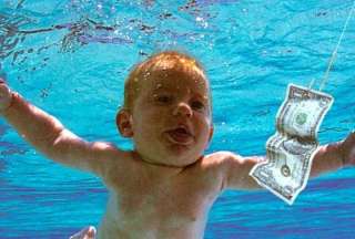 Beb&eacute; del &aacute;lbum Nevermind vuelve a demandar a Nirvana