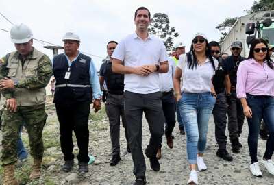 Se ejecutar&aacute;n obras de reconstrucci&oacute;n en Esmeraldas por USD 21.8 millones