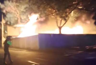 El plantel educativo, donde se registr&oacute; un incendio, est&aacute; ubicado en la ciudadela La California, Portoviejo.