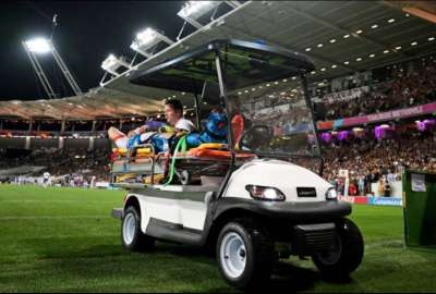 Jugador de rugby sufri&oacute; una fuerte lesi&oacute;n en el Mundial