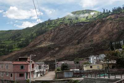 Gobierno despleg&oacute; todo su contingente ante emergencia en Alaus&iacute;