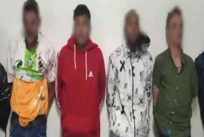 Sospechosos del crimen. 