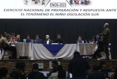 Autoridades supervisan el desarrollo del ejercicio nacional de preparaci&oacute;n y respuesta ante el fen&oacute;meno &lsquo;El Ni&ntilde;o&rsquo;