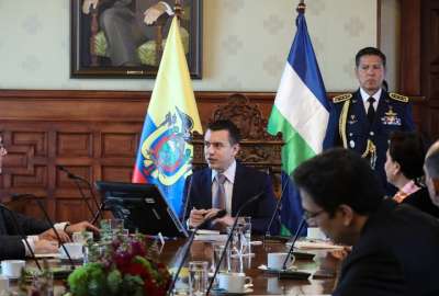 El presidente Daniel Noboa envi&oacute; la ley econ&oacute;mico-urgente.