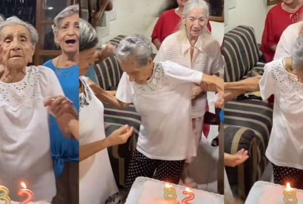 A sus 104 a&ntilde;os, Reca celebra los 82 de su hija. 