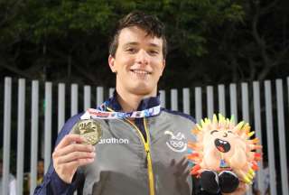 Tom&aacute;s Peribonio, establece nuevo r&eacute;cord nacional en el Campeonato Mundial de Nataci&oacute;n