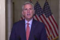 Kevin McCarthy, presidente de la Cámara de Representantes, anunció apoyo a la investigación.