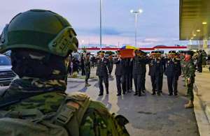 Los restos de Daniel Valencia Arcos llegaron a la capital la tarde de este s&aacute;bado, 23 de marzo de 2024. 