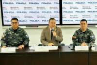 En rueda de prensa, el ministro Zapata record&oacute; que el pasado 8 de marzo de 2023, la Polic&iacute;a detuvo a los ciudadanos extranjeros de nacionalidad venezolana por el delito de extorsi&oacute;n, bajo la modalidad de vacunas. 