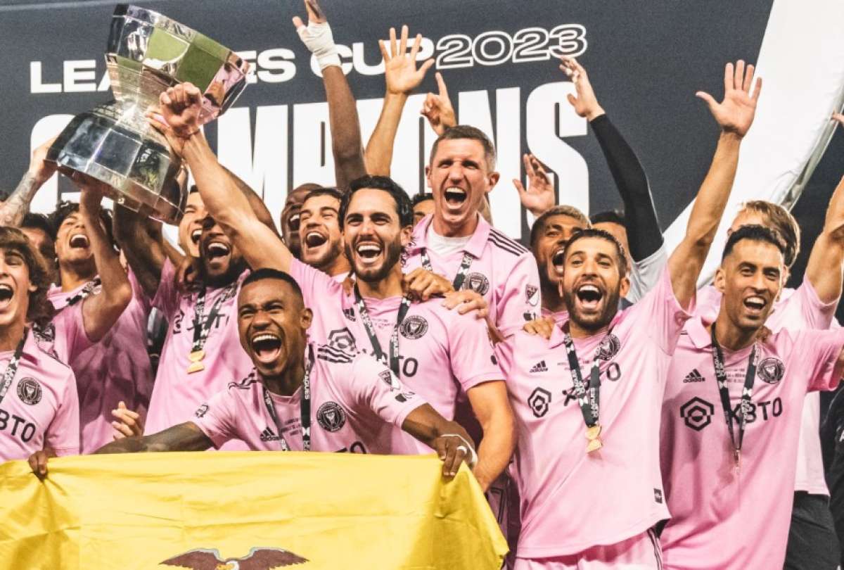 As&iacute; reaccion&oacute; Messi al fallo de Campana en la final de la Leagues Cup