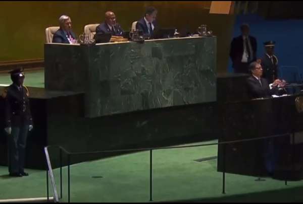 El presidente de Colombia, Gustavo Petro, vivi&oacute; un inc&oacute;modo momento en la Asamblea General de las Naciones Unidas. 