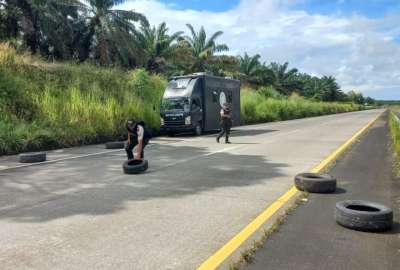 Polic&iacute;a Nacional ejecuta operativos en el anillo vial de Quevedo