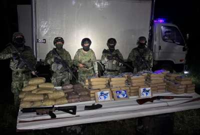Los militares incautaron droga y municiones escondidas en una vivienda de Urdesa Norte.&nbsp;Tambi&eacute;n incautaron droga en la Joya de los Sachas.