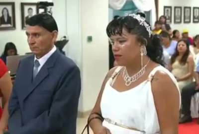 Elena Barrantes huy&oacute; de su boda