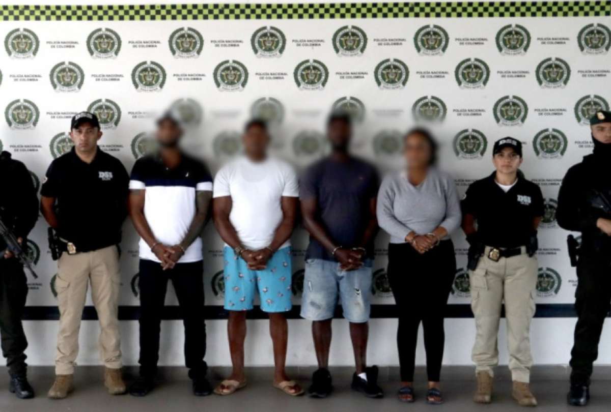 Polic&iacute;a en Colombia captura a banda que traficaba migrantes desde la frontera con Ecuador