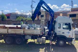 Cierre total de la v&iacute;a Ba&ntilde;os-Puyo por colocaci&oacute;n de puente tipo Bailey