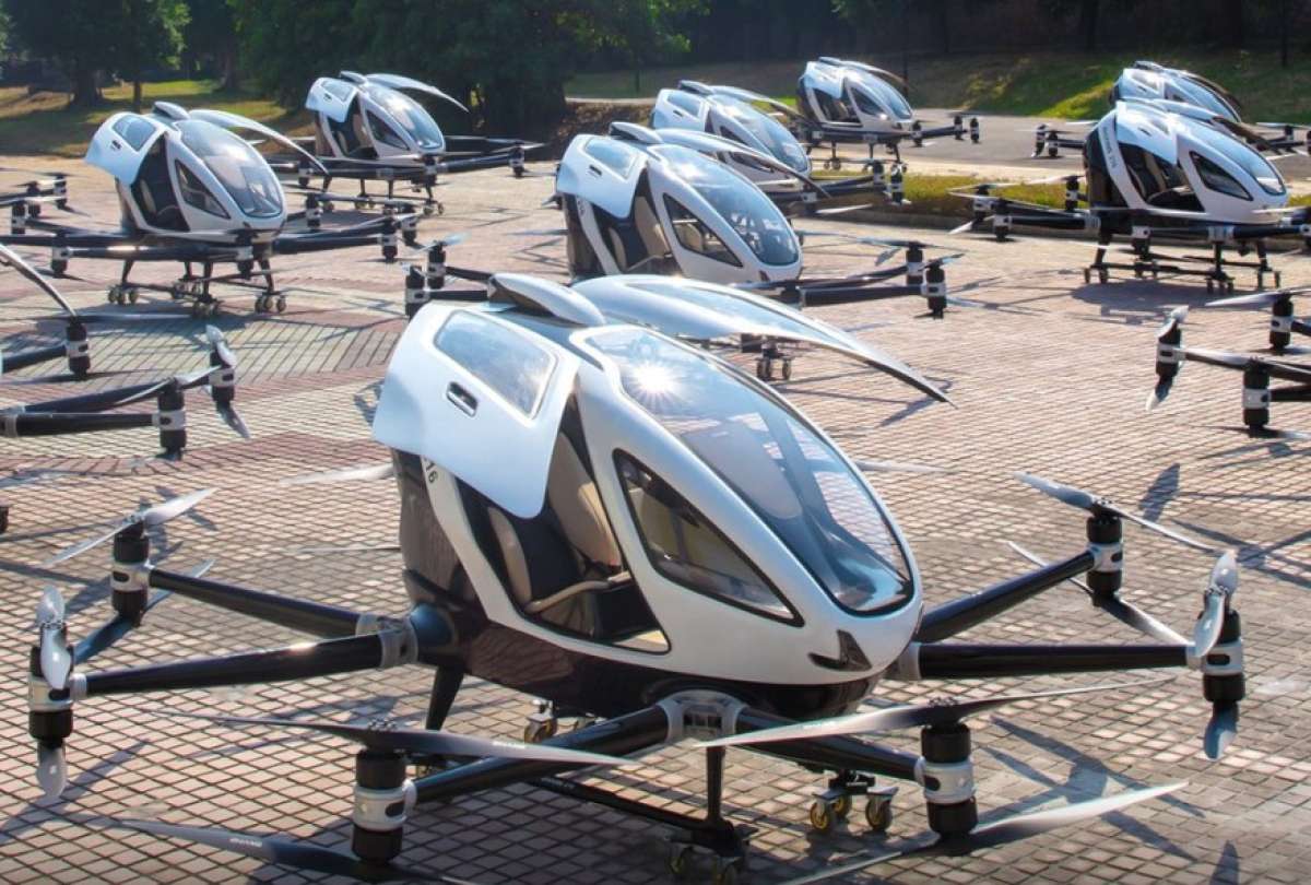 Los "drones" tendrán una capacidad máxima de dos pasajeros. 