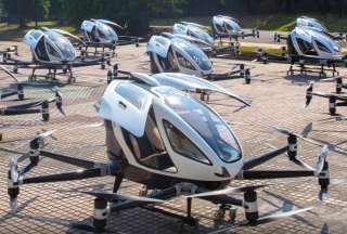 China aprueba el uso de taxis voladores