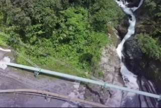 El nuevo puente sobre el r&iacute;o Marker, en Napo, ya tiene fecha de inauguraci&oacute;n