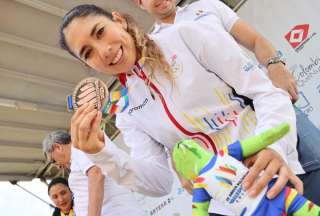 Michela Molina suma una medalla de bronce para Ecuador en los Bolivarianos